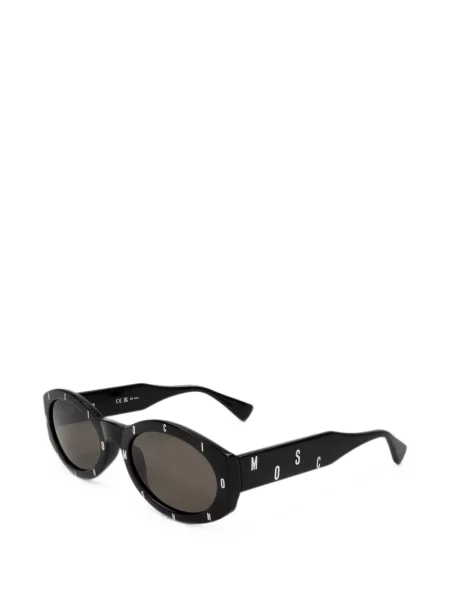 Ochelari de soare Moschino Eyewear cu imagine negru