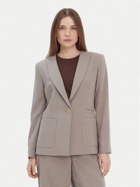 Armani Exchange Marynarka beżowy