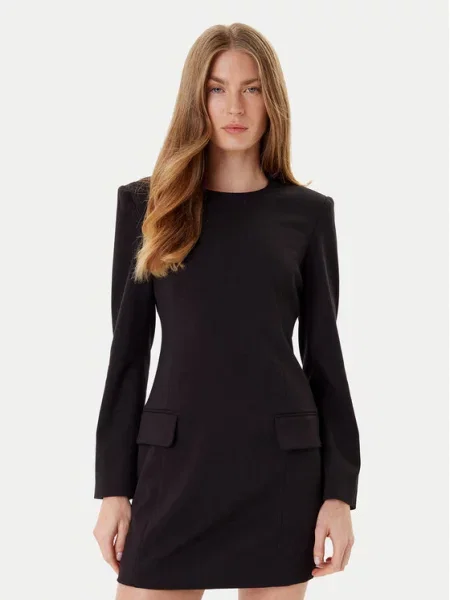 Armani Exchange Vsakodnevna obleka črna