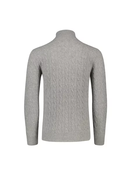 Sweter Polo Ralph Lauren wełniany do golfa szary