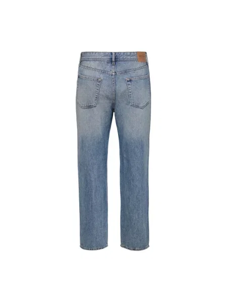 Szerokie jeansy Only & Sons niebieskie