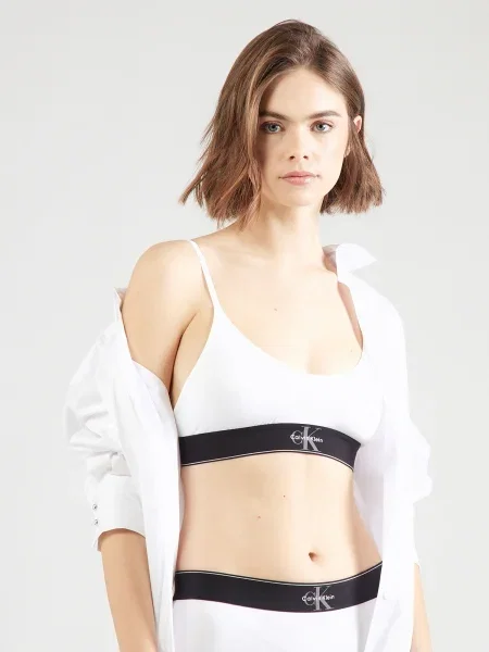Calvin Klein Underwear Sutien negru alb