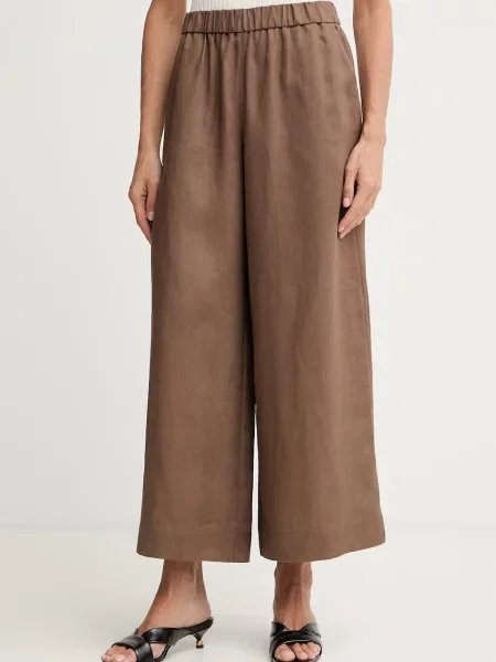 MM by Max Mara штани лляні CANNETI