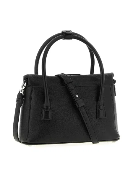 Torebka Maison Margiela skórzana czarna