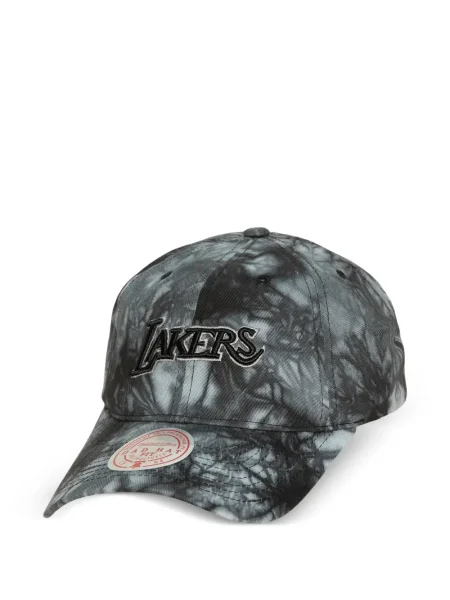 Șapcă Mitchell & Ness tie dye cu legături gri