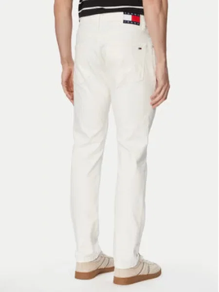 Tommy Jeans Jeans hlače Scanton bela