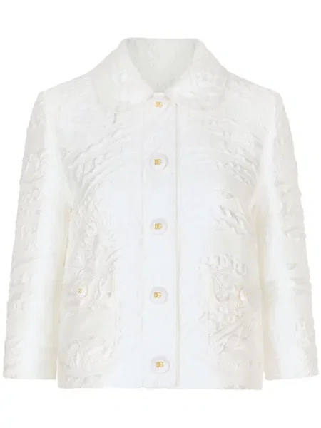 Geacă Dolce & Gabbana alb