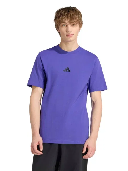 ADIDAS SPORTSWEAR Funkčné tričko Essentials modrofialová čierna