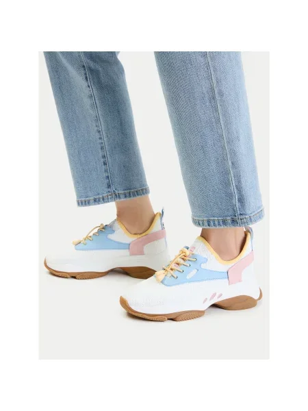 Sneakersy Steve Madden Match-E biela