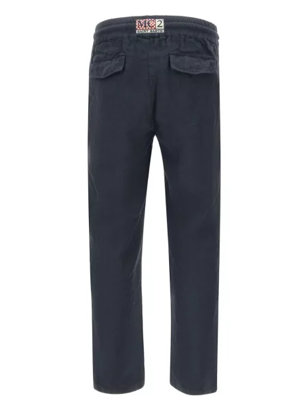 Lung pantaloni Mc2 Saint Barth de in albastru