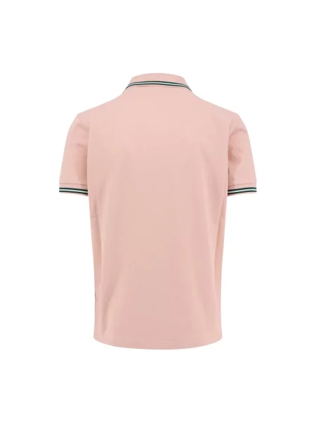 Koszulka polo Moncler różowa