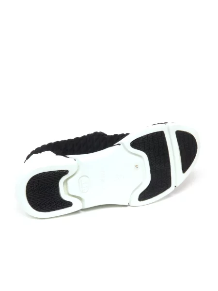 Lniane sneakersy Elena Iachi wsuwane czarne