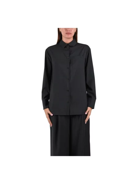 Koszula Max Mara wełniana czarna