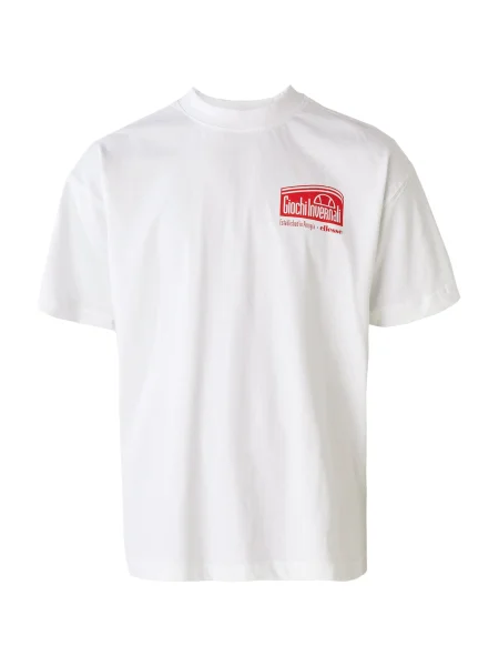 ELLESSE Majica crvena bijela