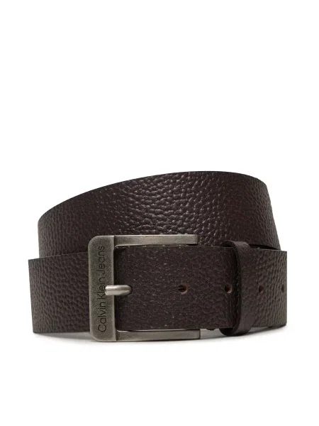 Дънки Calvin Klein кафяво