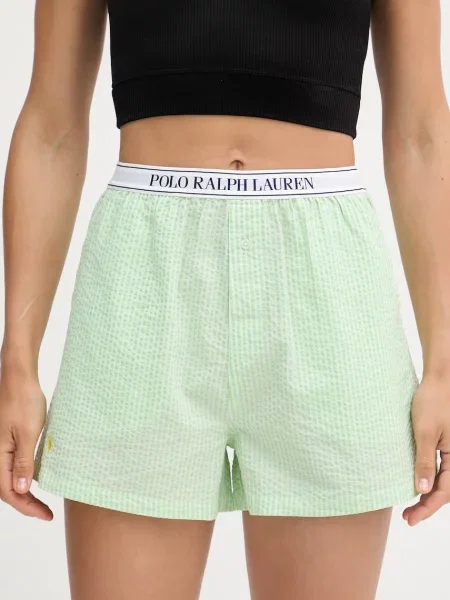 Polo Ralph Lauren pyžamové šortky zelené