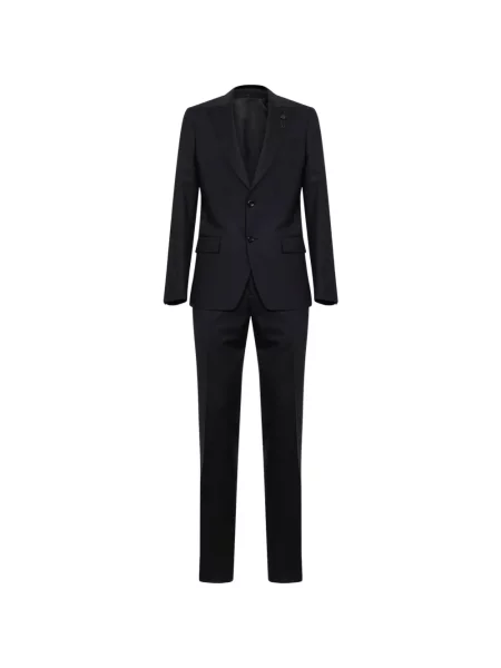 Costum Lardini cu rever negru