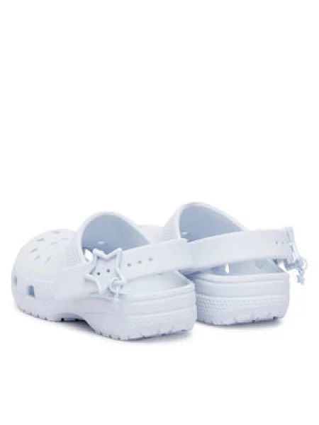 Natikači Crocs Classic Star Buckle Clog Svetlo modra