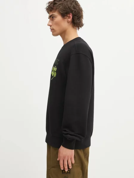 Carhartt Wip Bluzy Mężczyzna L Clover Sweat czarny