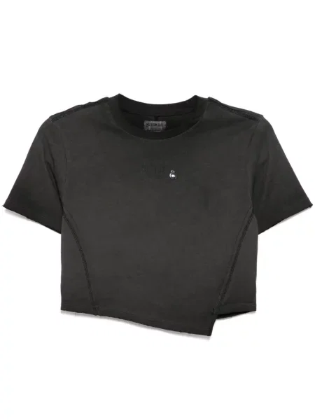 Koszulka Musium Div. o krotszym kroju czarna