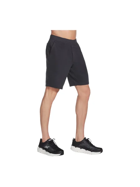 Pantaloni Skechers scurte negru