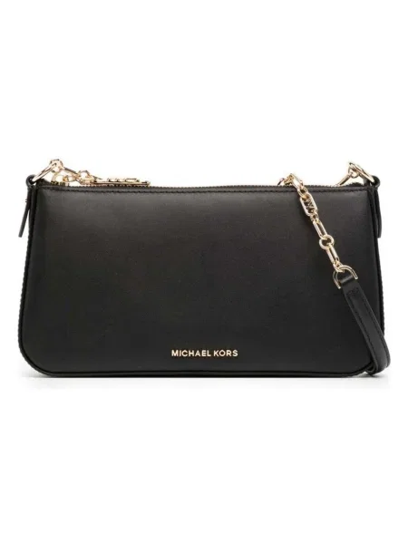 Michael Kors De piele Geantă pe umăr negru