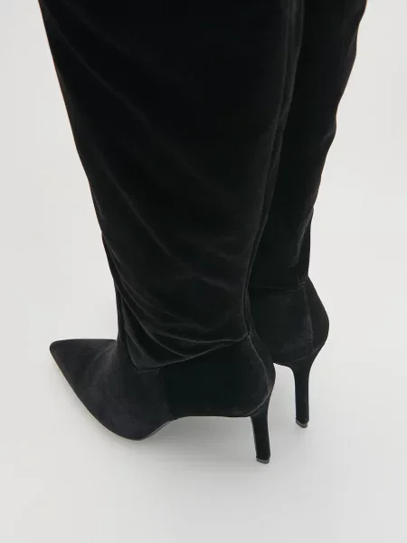 Ботфорты Reserved черные