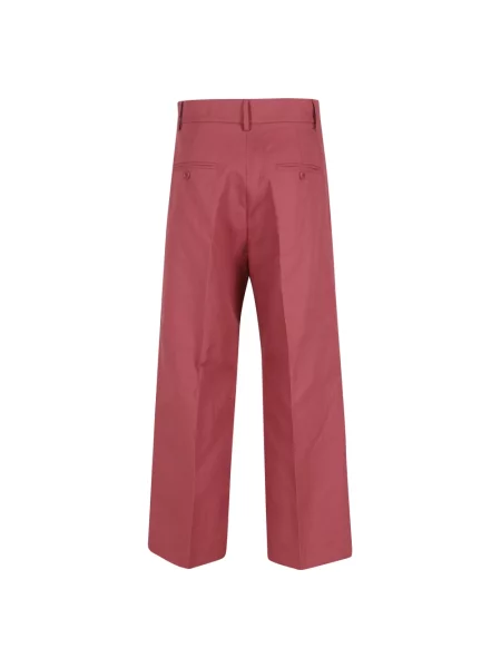 Spodnie Weekend Max Mara z cyrkonem czerwone