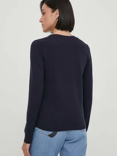 Svetr Tommy Hilfiger dámský tmavomodrá lehký