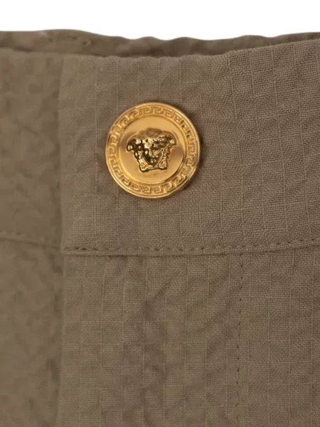 Szorty dziecięce Versace brązowe