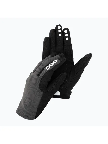 Olcsóbban. Kerékpáros kesztyű POC Resistance Enduro sylvanite grey. Méret: L szürke