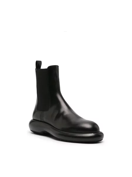 Botki Jil Sander czarne