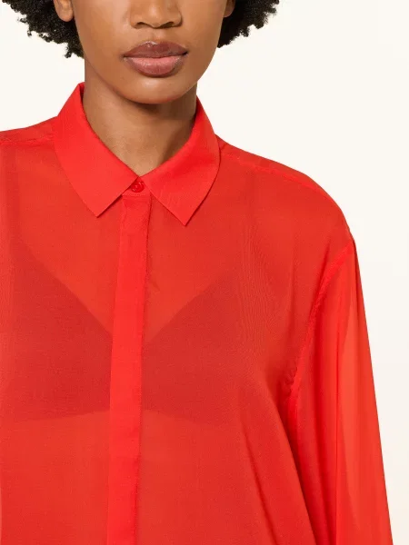 The Frankie Shop Bluzka Koszulowa Verlin rot czerwona