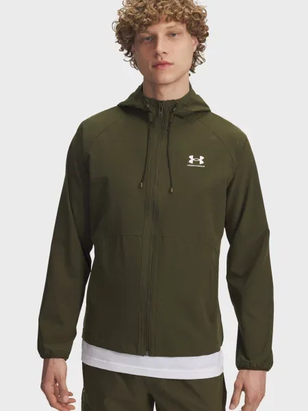 Ветровка Under Armour зеленая