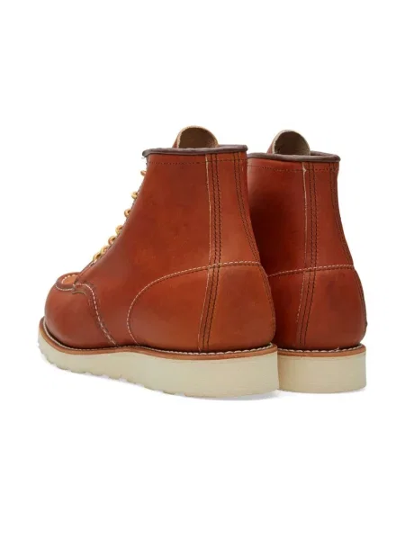Botki Red Wing Shoes skórzane biznesowe czerwone