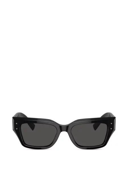 Τετράγωνα γυαλιά ηλίου Dolce & Gabbana Eyewear με καρφιά μαύρο