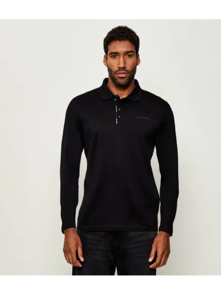 Karl Lagerfeld Polo negru