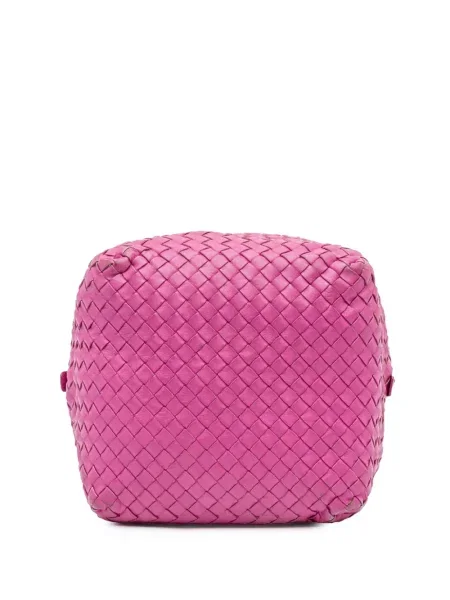 Crossbody kabelka Bottega Veneta Pre-owned růžová
