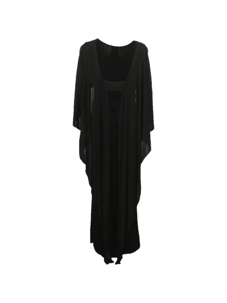 Rochie maxi Roberto Cavalli din jerseu negru