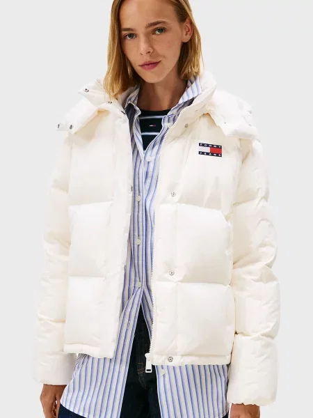 Джинсовая куртка Tommy Jeans белая