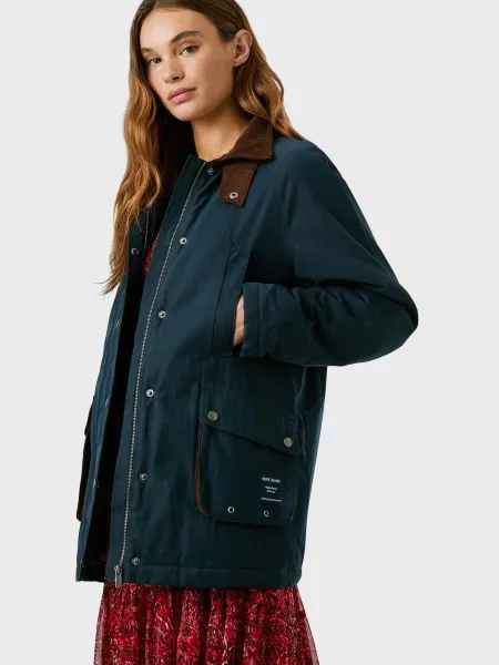 Джинсова куртка Pepe Jeans синя