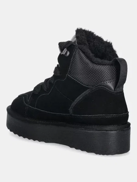 Замшевые кроссовки Steve Madden черные
