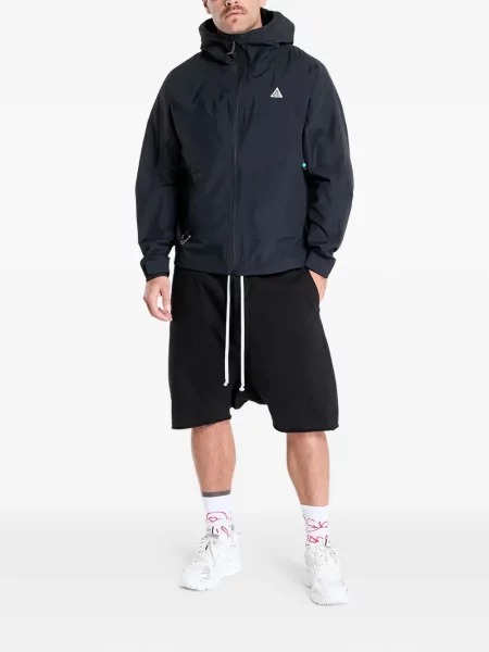 Top sportowy Nike prążkowany niebieski