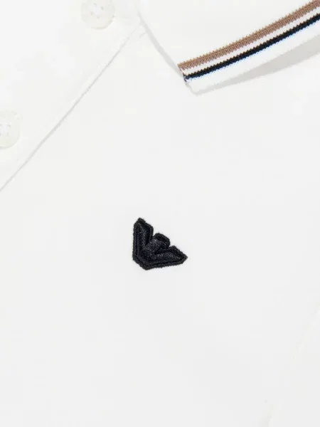 Dětské polotričko Emporio Armani bílé