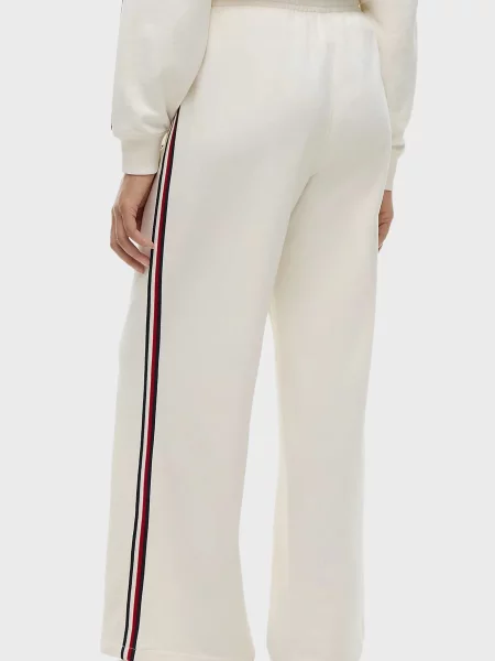 Брюки Tommy Hilfiger с жемчугом белые