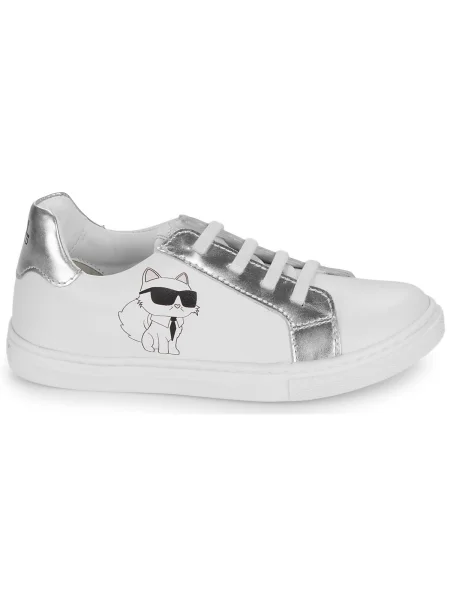 Pantofi copii Karl Lagerfeld alb