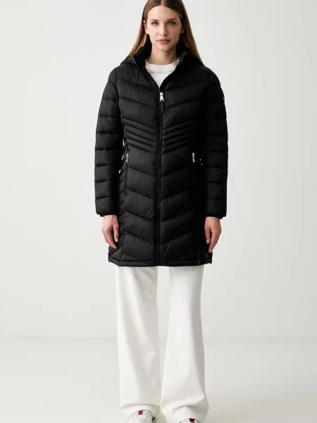 DKNY jachetă lungă pentru femei negru