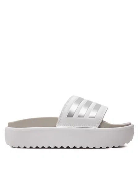 Klapki adidas białe