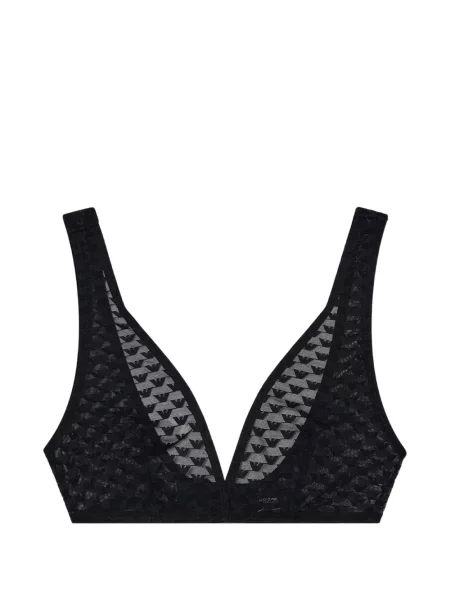 Sutien Armani Exchange plasă negru