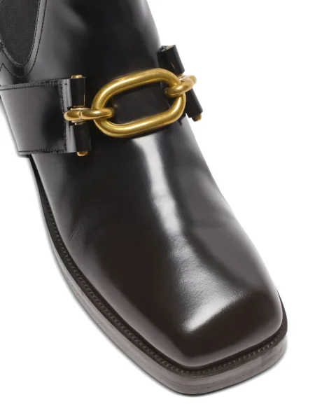 Botine chelsea Balmain negru